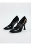 Black Yanda Metal Belted Stiletto Nk3222