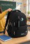 Primary School School Bag Luxury Black Daily Student Backpack 42X33X20 cm - 3