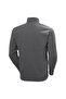 Men's Fullzip Thunder Grey Fleece Coat - 2