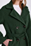 Green Cashmere Coat - 6