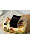 12pcs Plastic Transparent Dessert Container Fruit Ice Cream Holder Cookie Boxes Mille Crepe Cake Packaging Box - 6