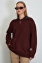 Velvet Polo Collar Knit Sweater
