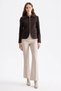 Mİ MONT 80476 - KAHVE - 5