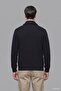 Standard Fit Shawl Collar Buttoned Knitwear Basic Cardigan I1832Ax26Wn - 4