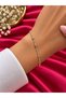 Letter Design Stone Elegant Bracelet 316L Stainless Steel - Anti-Allergic - 5