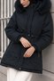 Hooded Nova Short Coat Tsd260293 Navy Blue - 4