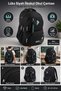 Primary School School Bag Luxury Black Daily Student Backpack 42X33X20 cm - 4