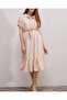 Bigdart 2292 Belted Dress - Cream - 2