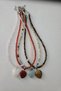 4 mm Pink Quartz Heart Natural Stone Necklace - 4