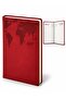 2027 - 15X22 World Patterned Thermo Leather Dated Agenda - 378