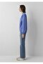 Crew Neck Sweatshirt Bleached Denim - 7