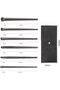 6pcs Eyeshadow Makeup Brush Set, Cosmetic Bag Portable Travel Makeup Brush Case, Makeup Brush Set Professional Foundation Makeup Brush Set (Black) - 2