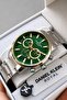 Stainless Steel Strap Men's Wristwatch+3Atm Waterproof with Gift Bracelet + Special for Valentine's Day - 2