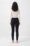 5-Pack Women's Black Thermal Leggings - Premium Quality Winter Thick Leggings - Custom Made Sleep Band Gift - 5
