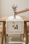 Bird Embroidered Runner 50X130 cm - 7