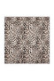 Beige Leopard Pattern Silk Handkerchief