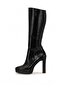 Elit Pm286 K606 Women's Heeled Boots Black - 4