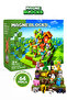 Magnetic Building Blocks, 3D Magnetic Toy Cubes, Educational Toy, 64 Pieces, 2 Characters with Gift