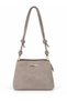 Mink Suede Women's Knot Detailed Strap Daily Shoulder Bag Stylish Bag with Metal Accessories - 2