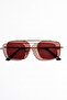 Mercer Gold Dark Red Men's Sunglasses - 4