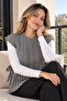 Acrylic Knitwear Sweater N521 Gray - 5