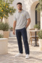 Remonz Grimelanj Minimalist Logo Polo Collar Short Sleeve T-Shirt - 3