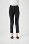 Embroidered-Hem Stretch Denim Trousers - 4
