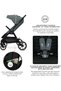 Vento All Terrain High Landscape Baby Stroller-Grey - 8