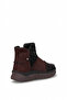 D26Kb-4150 Women's Genuine Leather Flat Boots Black - 4