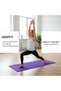 Suede Yoga Mat, Exercise Mat for Yoga, Pilates, Stretching & Home Workout, Non Slip Exercise Fitness Mat with Soft Suede Surface for Men & Women, Eco-Friendly Fitness & Exercise Mat (Purple) - 5