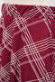 Women's Patterned Lined Skirt 8075 - D. Burgundy - 4