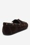 Osney Brown Suede Genuine Leather Lace-Up Women's Loafer Shoes - 7