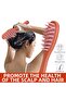 Silicone Scalp Massager Brush for Hair Growth & Massage - 2