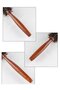Round Wooden Hairbrush Curling Comb - 3