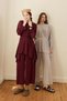 Asymmetrical Premium Suit Burgundy - 3