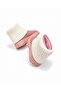 Knitted, Bowknot, Furry Children's Boots 31-35 Pudra - 4