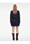 Buttoned, Stoned, Diamond Patterned Polo Collar Knitwear Cardigan - 3