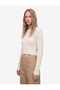 Crew Neck Long Sleeve Slim Fit Basic Crop Knit Sweater - 2