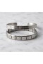Silver Color Adjustable Ayetel Kursi Bracelet and Nomi Bracelet Set Stylish Elegant Bracelet