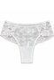 Plus Size Floral Lace Bow Detailed Stretchy Women's Panties