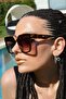 Women's Brown Sunglasses - 4