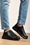 Genuine Leather, High-Sole, Stitched, Inside-Out Real Leather Men's Shoes - 3