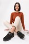 Women's Genuine Leather Orthopedic Seasonal Flat Thick Sole Suede Shoes M27Ka/3290