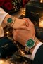 Original Women's Men's Lover Couple Combination Wristwatch Set Steel Band Waterproof Stylish with Box Tje2098C1 - 3