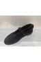 Genuine Leather Suede Fur Lined Ballerina Women's Shoes - 3