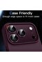 iPhone 18 Pro Compatible Camera Lens Protector with Metal Frame Full Coverage Protective Glass - 3