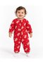 Baby Red Cute Figure Patterned Zippered Sleeping Bag
