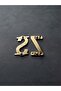 Metal Gold Harf Charm - 2