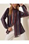 3721 Graphic Patterned Shirt - Dark Blue - 3
