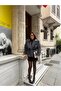 Imported Fabric, Lined Premium Fur Coat with Sleeves and Belted Leather Belt Included - 5